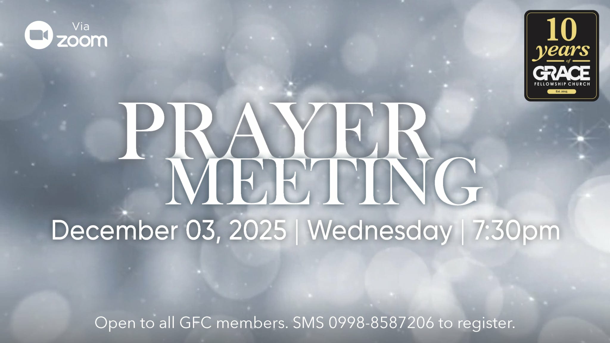 2025.12.03 Prayer Meeting