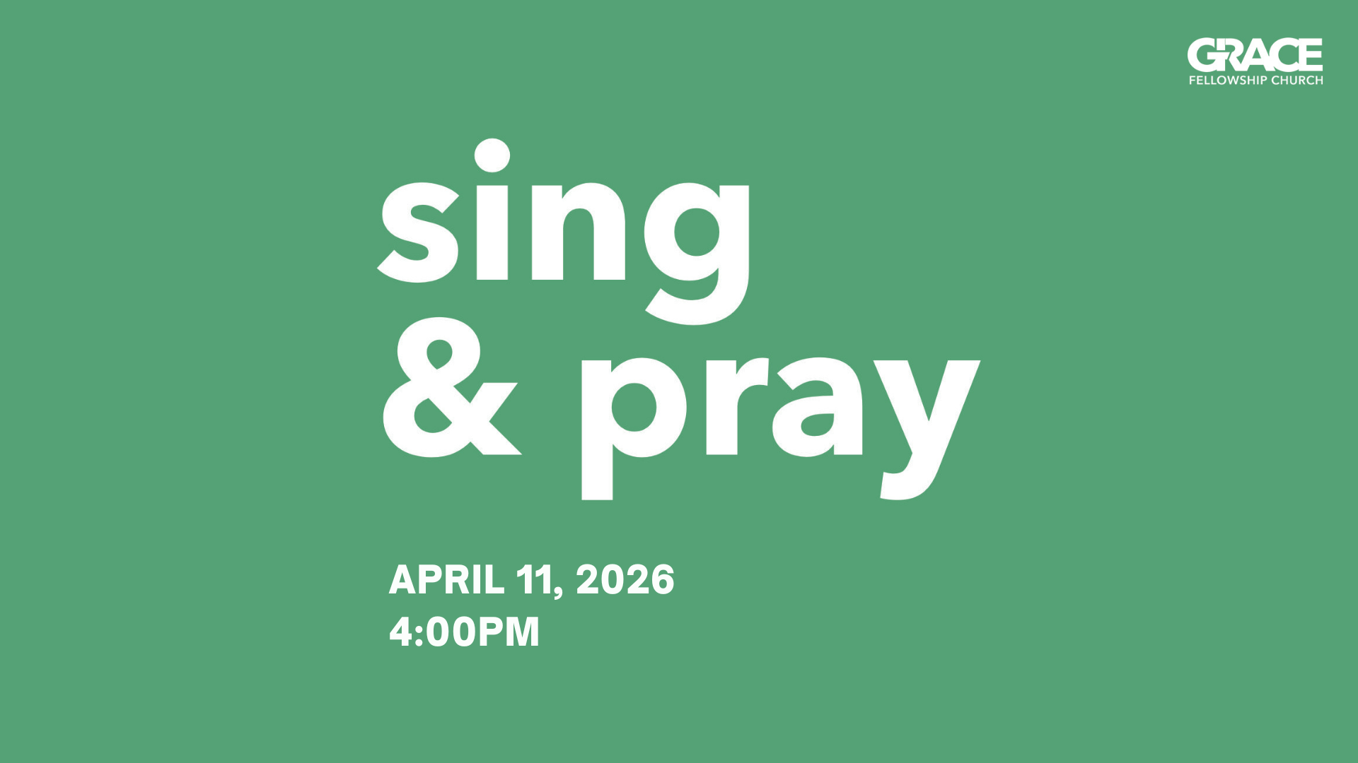 2026.04.11 Sing&Pray