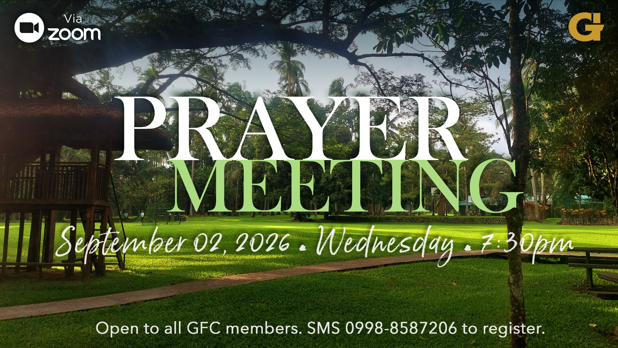 2026.09.02 Prayer Meeting